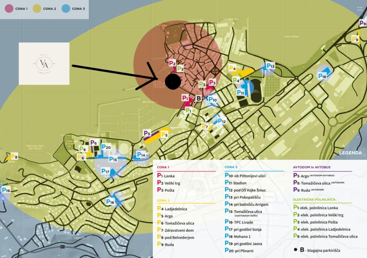 Vila Adriana Izola Εξωτερικό φωτογραφία